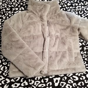Abercrombie mini puffer jacket